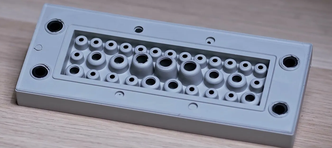 Push-Through Cable Entry Plates