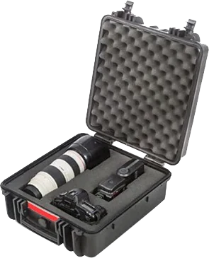 Camera kit in CNC foam