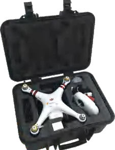 UAV in fitted foam