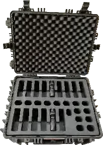 Tool kit in fitted foam