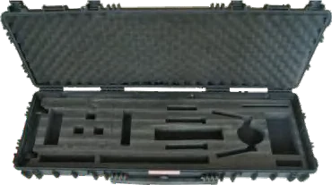 Long case with foam interior