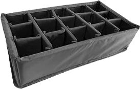 Velcro partition lining