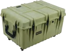 Rotationally moulded PE case