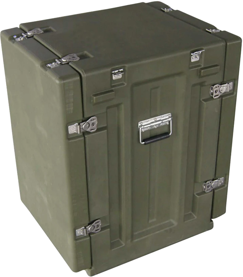 Rotomoulded rack container