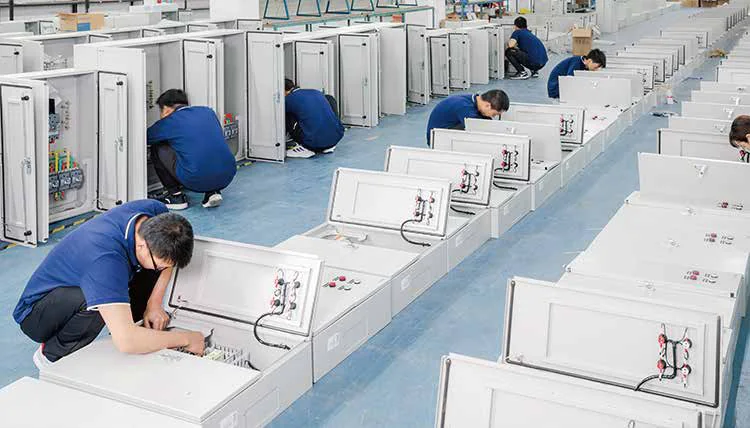Enclosure assembly line