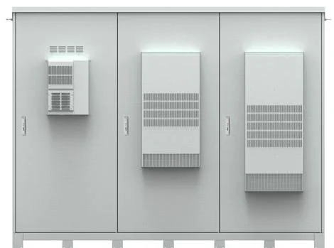 Outdoor cabinets with door-mounted cooling