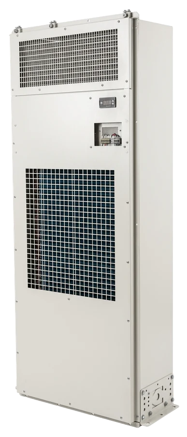 Container air conditioner, embedded mounting