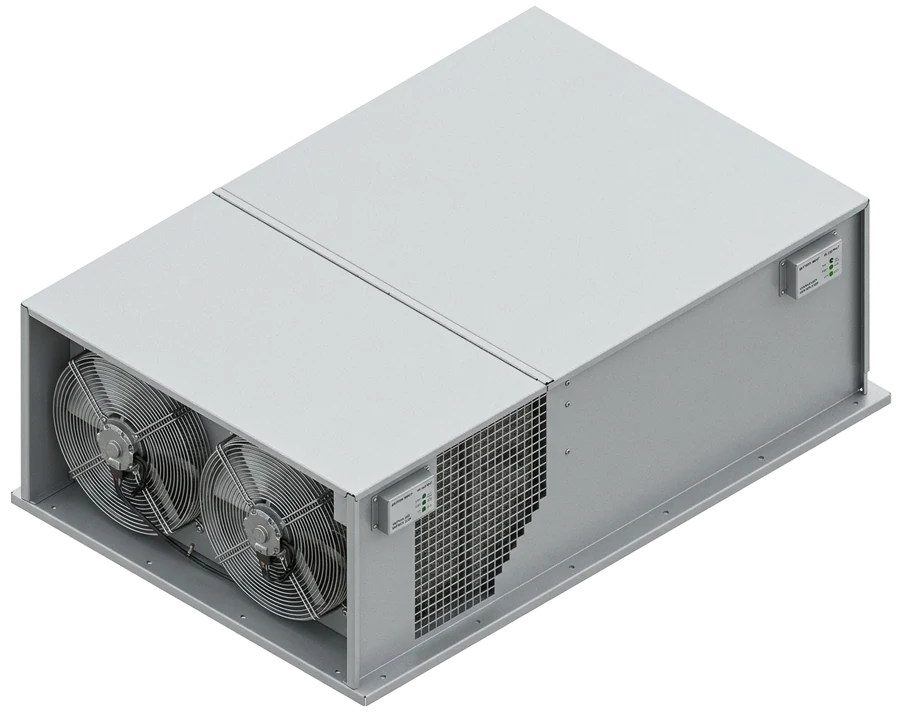 Top-mounted container air conditioner